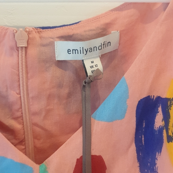 Emily and fin, modcloth, abstract dress - Picture 4 of 6